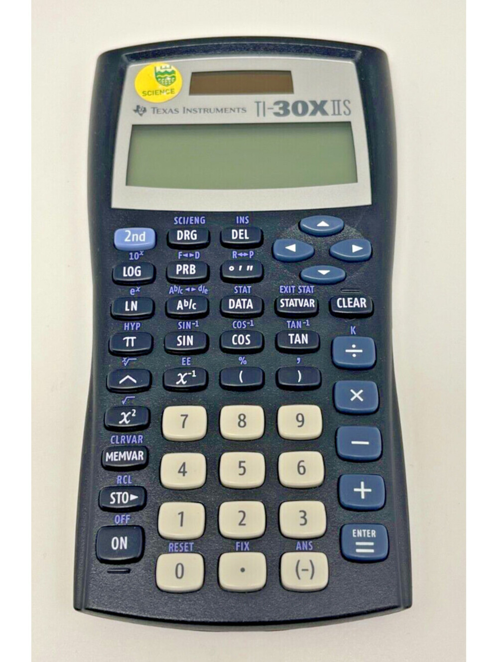 Texas Instruments TI-30X IIS Scientific Calculator Solar - TESTED and WORKING